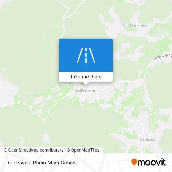 Rücksweg map