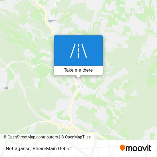 Netragasse map