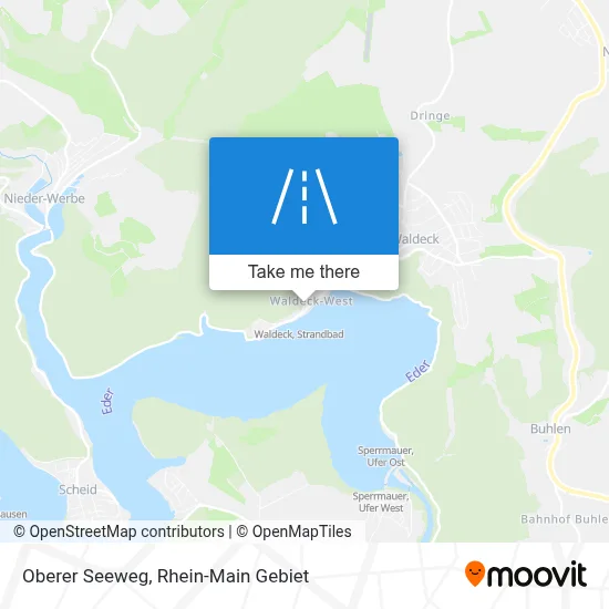 Oberer Seeweg map