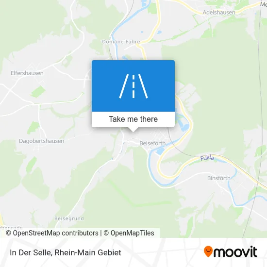 In Der Selle map