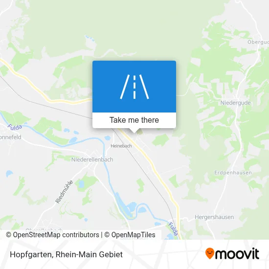 Hopfgarten map