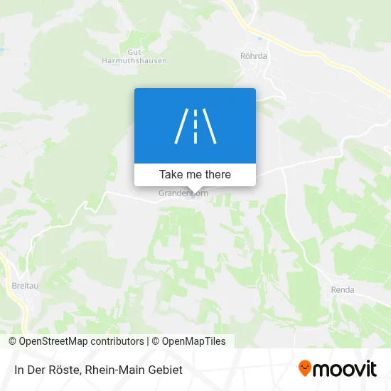 In Der Röste map