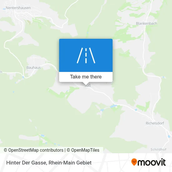Hinter Der Gasse map