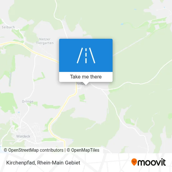 Kirchenpfad map