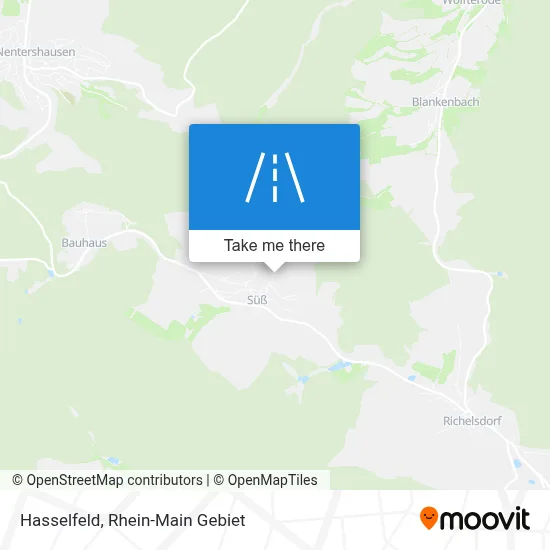 Hasselfeld map
