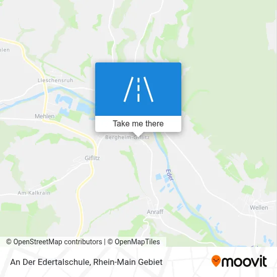 An Der Edertalschule map