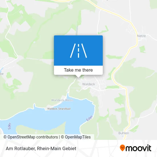 Am Rotlauber map