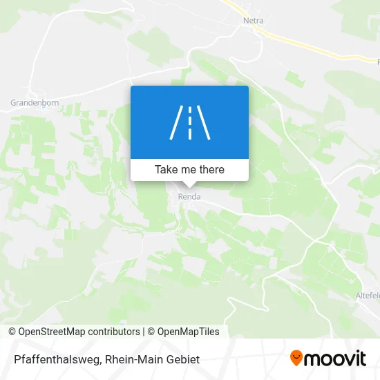 Pfaffenthalsweg map