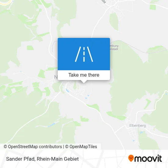 Sander Pfad map