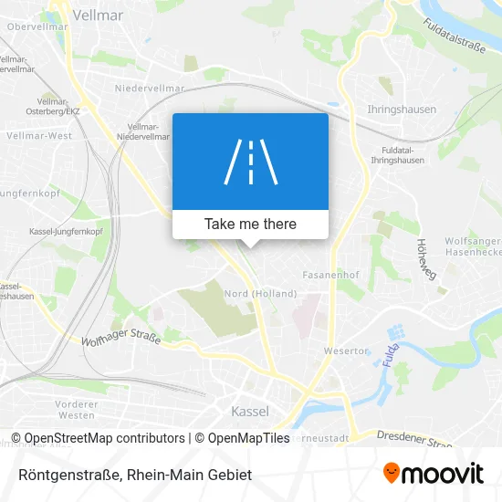 Röntgenstraße map