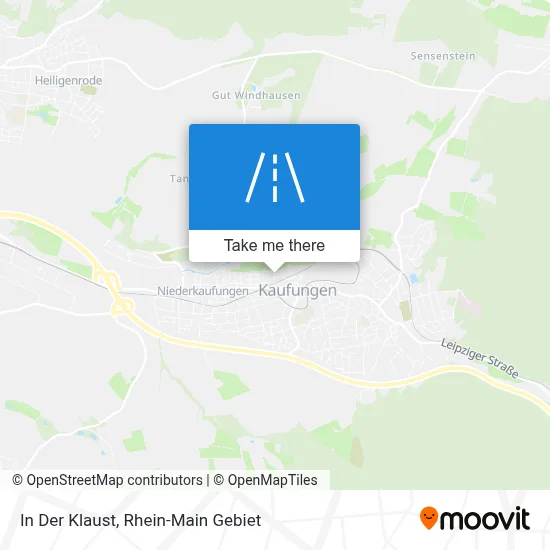 In Der Klaust map