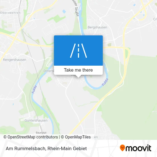 Am Rummelsbach map