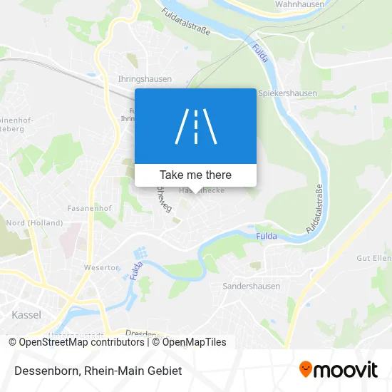 Dessenborn map