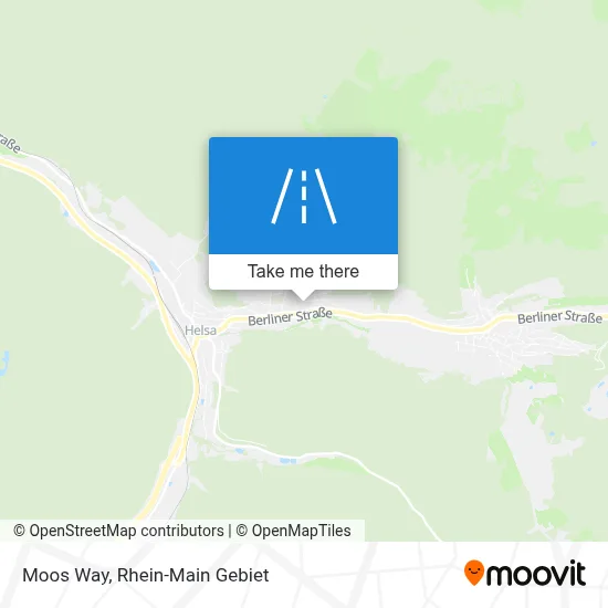 Moosweg map