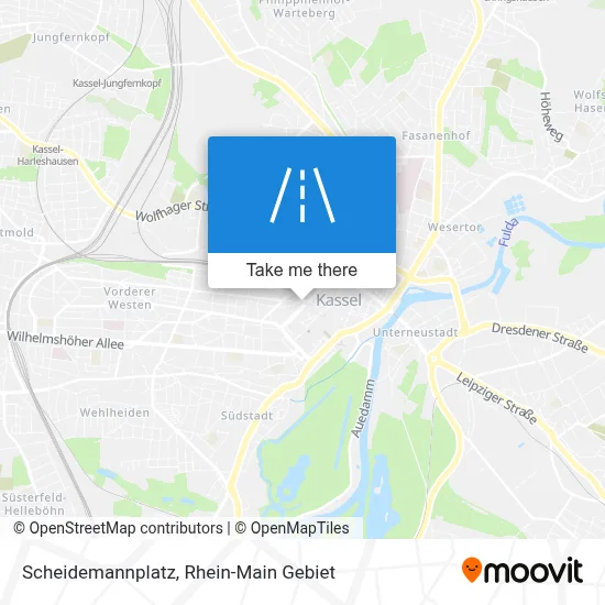 Scheidemannplatz map