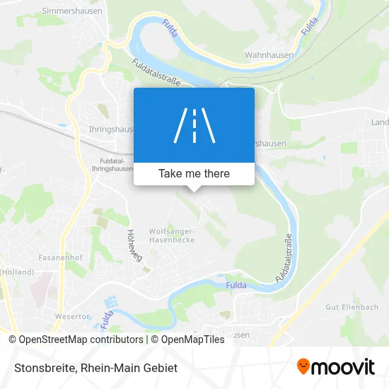 Stonsbreite map