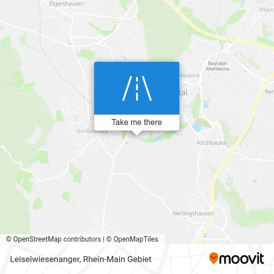Leiselwiesenanger map