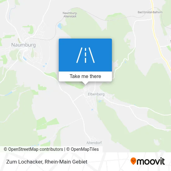 Zum Lochacker map
