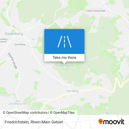 Friedrichstein map