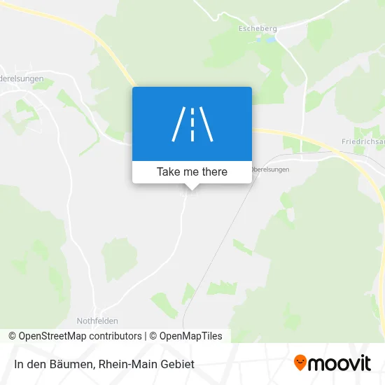 In den Bäumen map