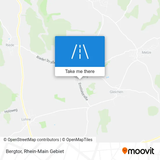 Bergtor map