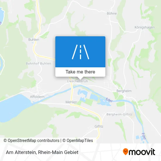 Am Alterstein map