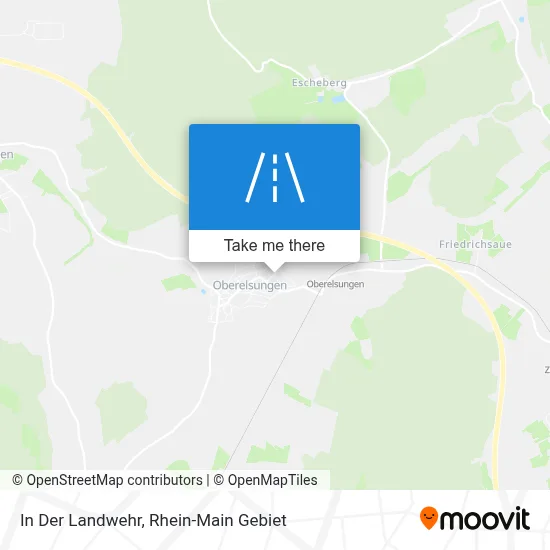 In Der Landwehr map