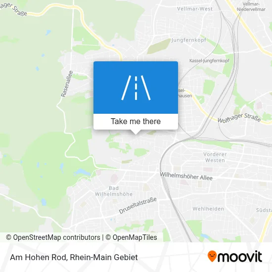 Am Hohen Rod map