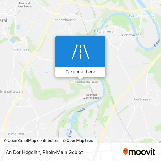 An Der Hegelith map