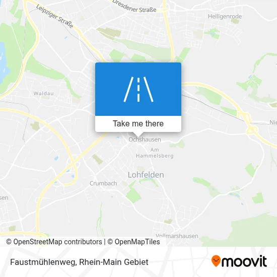 Faustmühlenweg map