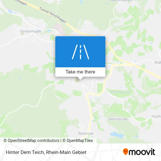 Hinter Dem Teich map