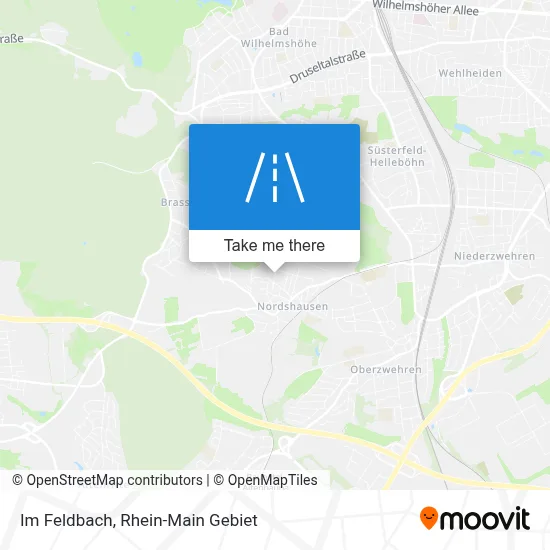 Im Feldbach map