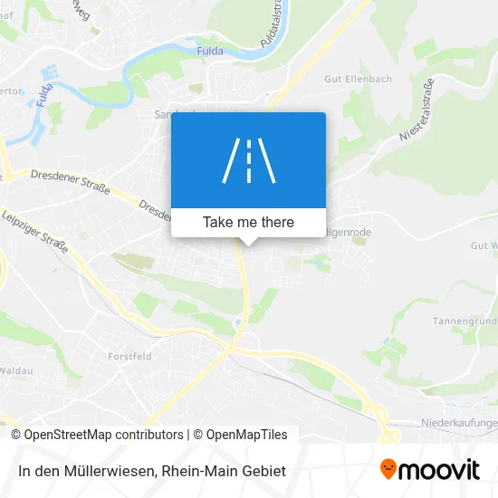 In den Müllerwiesen map