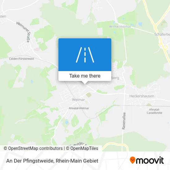 An Der Pfingstweide map