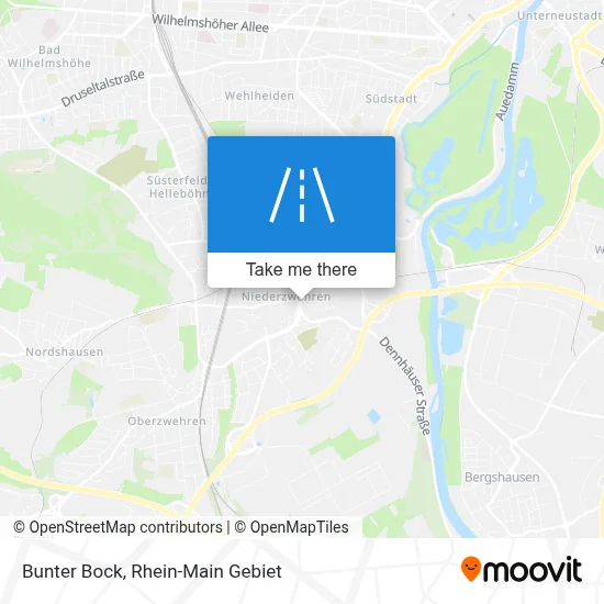 Bunter Bock map