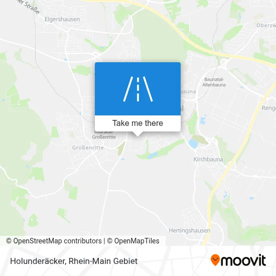 Holunderäcker map