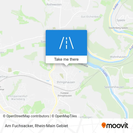 Am Fuchsacker map