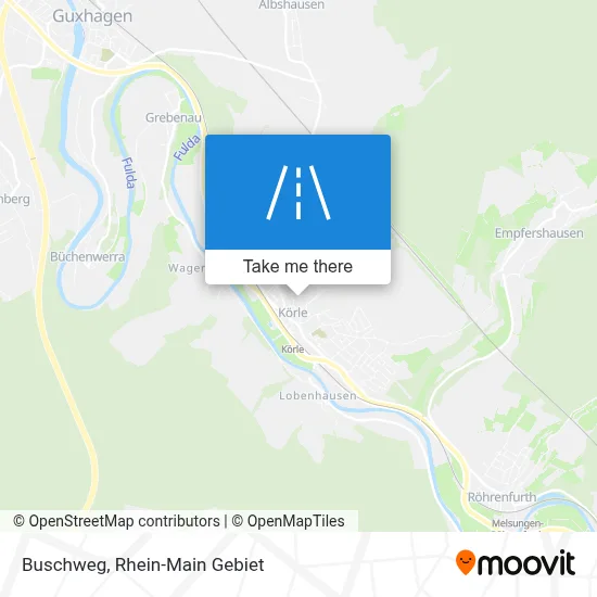 Buschweg map