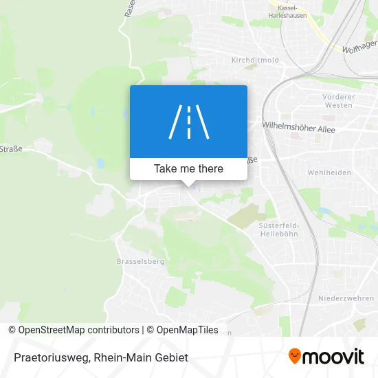Praetoriusweg map