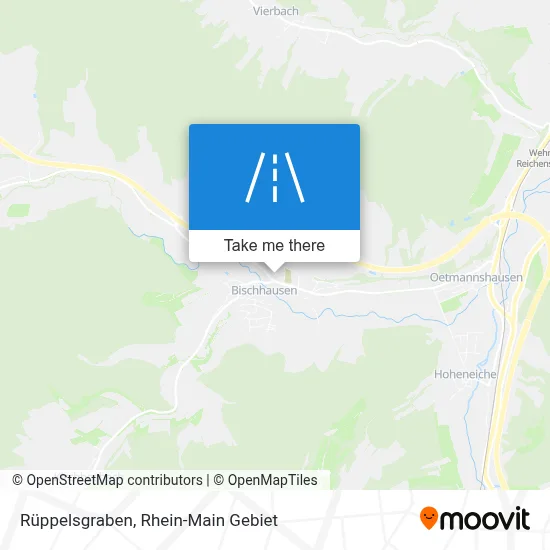 Rüppelsgraben map