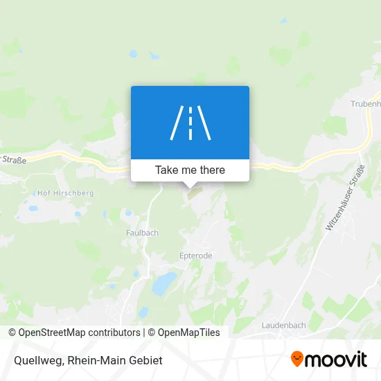 Quellweg map