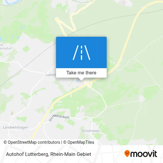 Autohof Lutterberg map