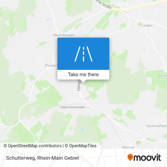 Schutterweg map