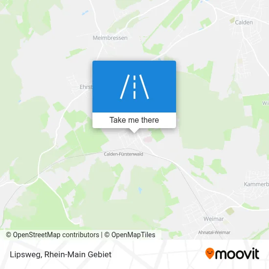 Lipsweg map