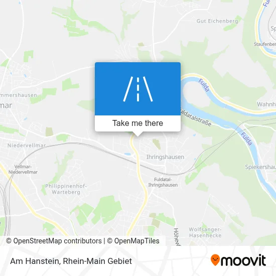 Am Hanstein map