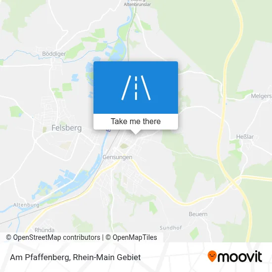 Am Pfaffenberg map
