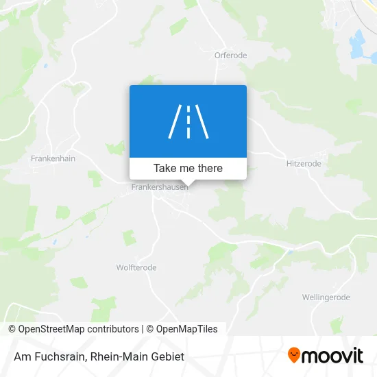 Am Fuchsrain map