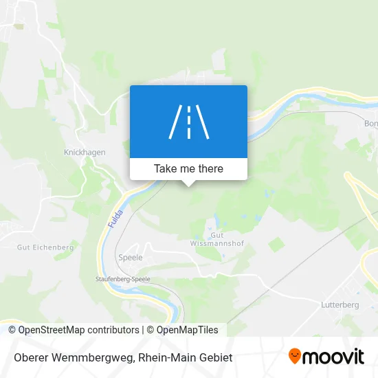 Oberer Wemmbergweg map