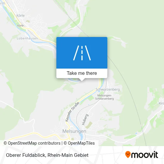 Oberer Fuldablick map