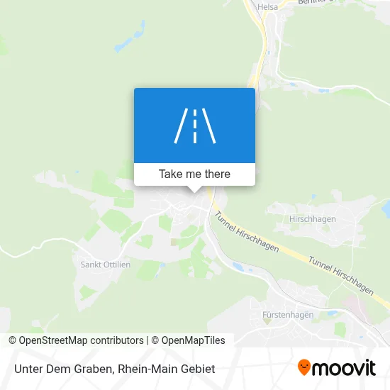 Unter Dem Graben map